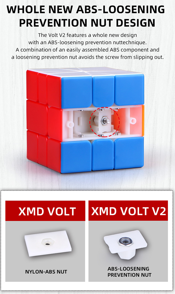 QiYi X-Man VOLT V2 SQ-1 Speed Cube Magnetic(/) Black
